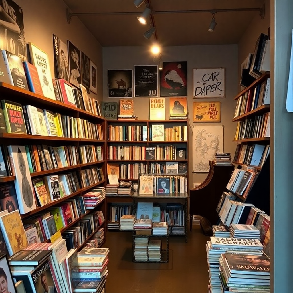 independent bookstore interior